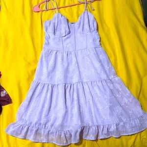 Lavender sun dress
